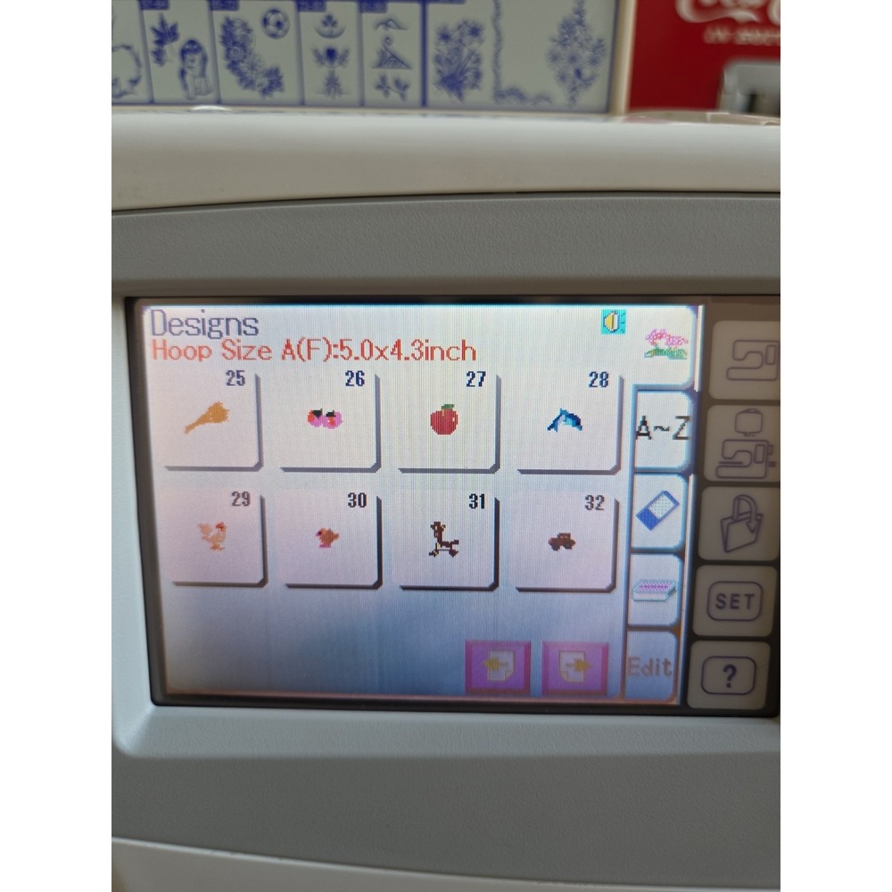 Janome Memory Craft 9700 Computerized Sewing Embroidery Machine With Hoops - Picture 15 of 16